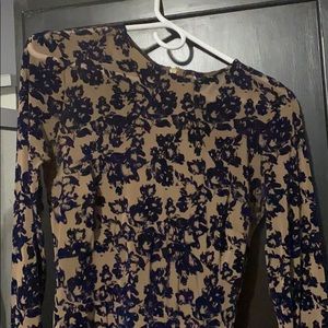 flowers print dress